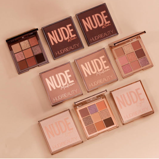 VanityGlow Nude Elegance Palette